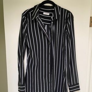 Equipment silk shirt dress